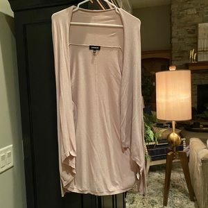 pretty light pink express cardigan